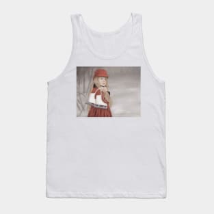 Girl with Ice Skates Tank Top
